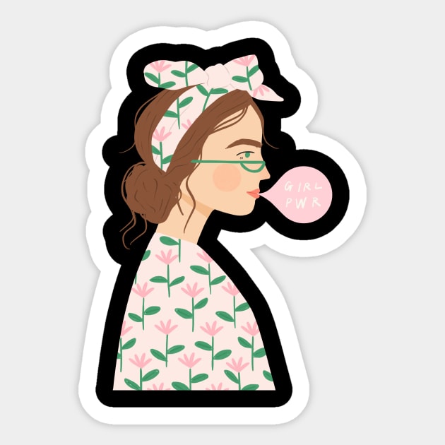 Girlpower Sticker by Charly Clements